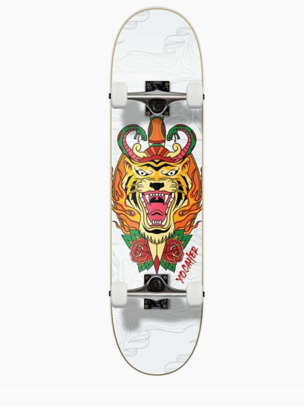 Flaming Tiger Yocaher Skateboard 7.75"